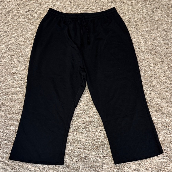 Pants - Black Wide-Leg Pants